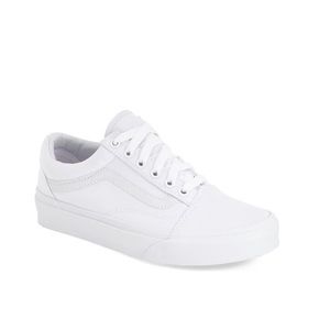 Vans White Old Sokol Sneaker SZ 8.5